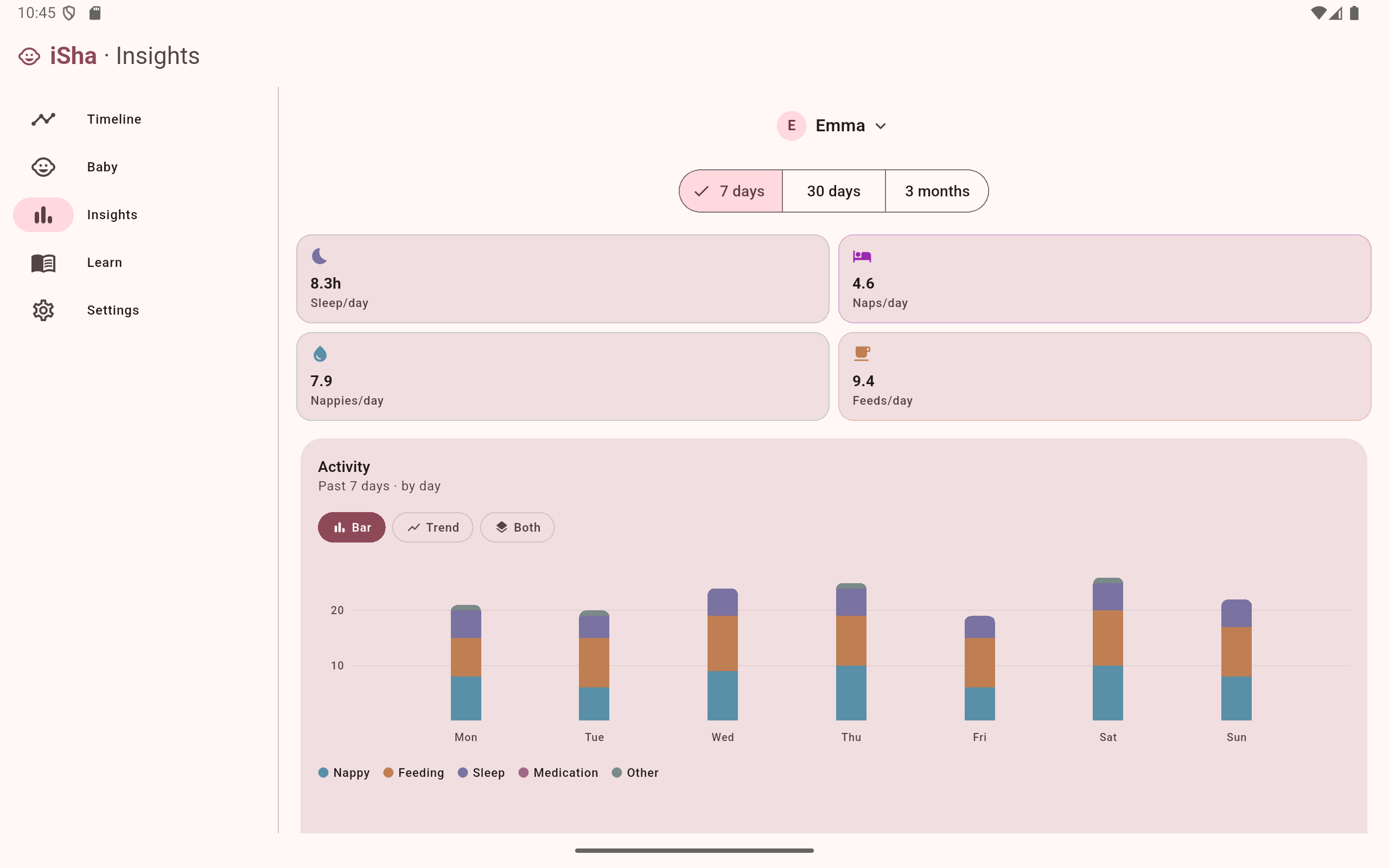 Launching iSha: Private Baby Tracker and Logs app